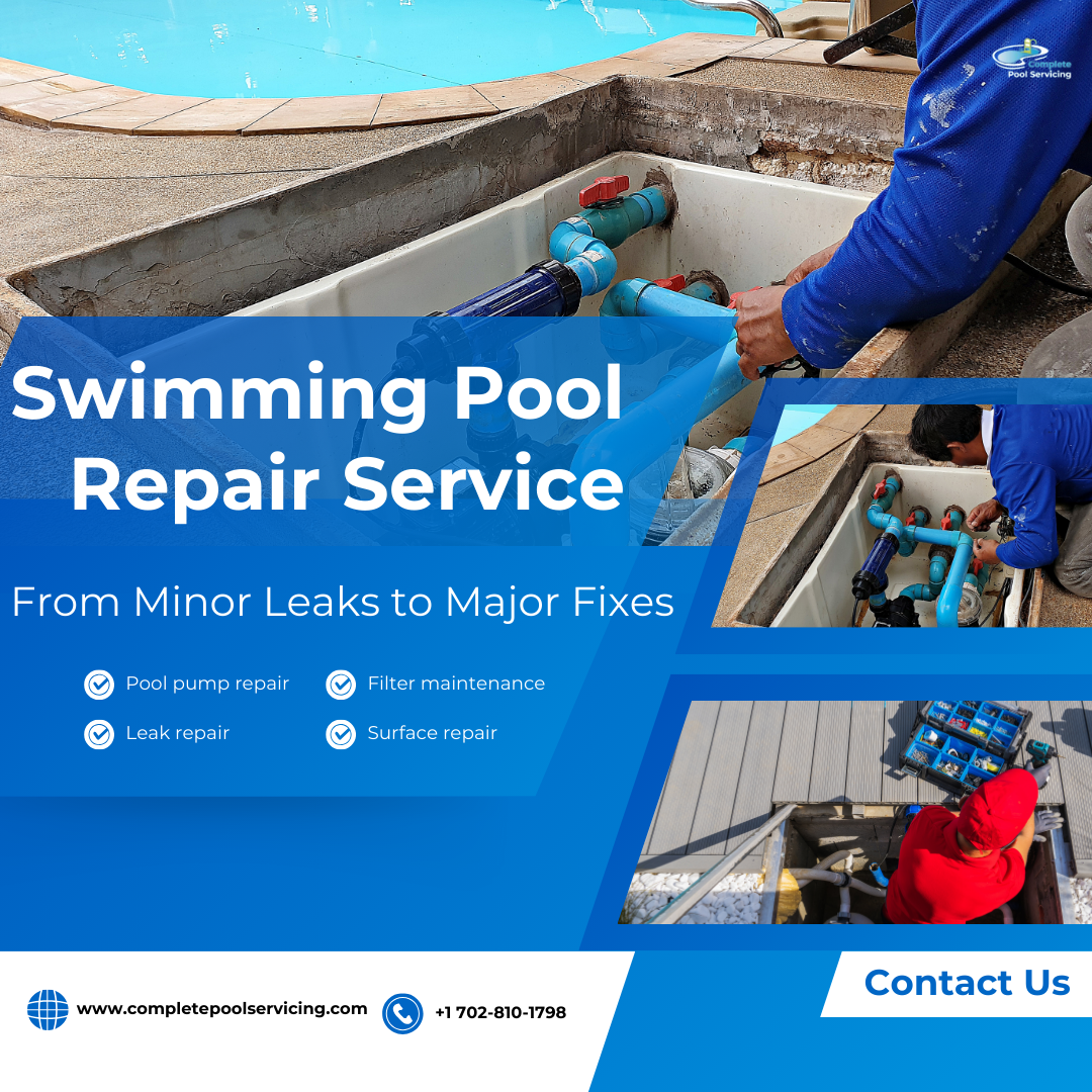 How can swimming pool repair service improve the life of a swimming pool ?